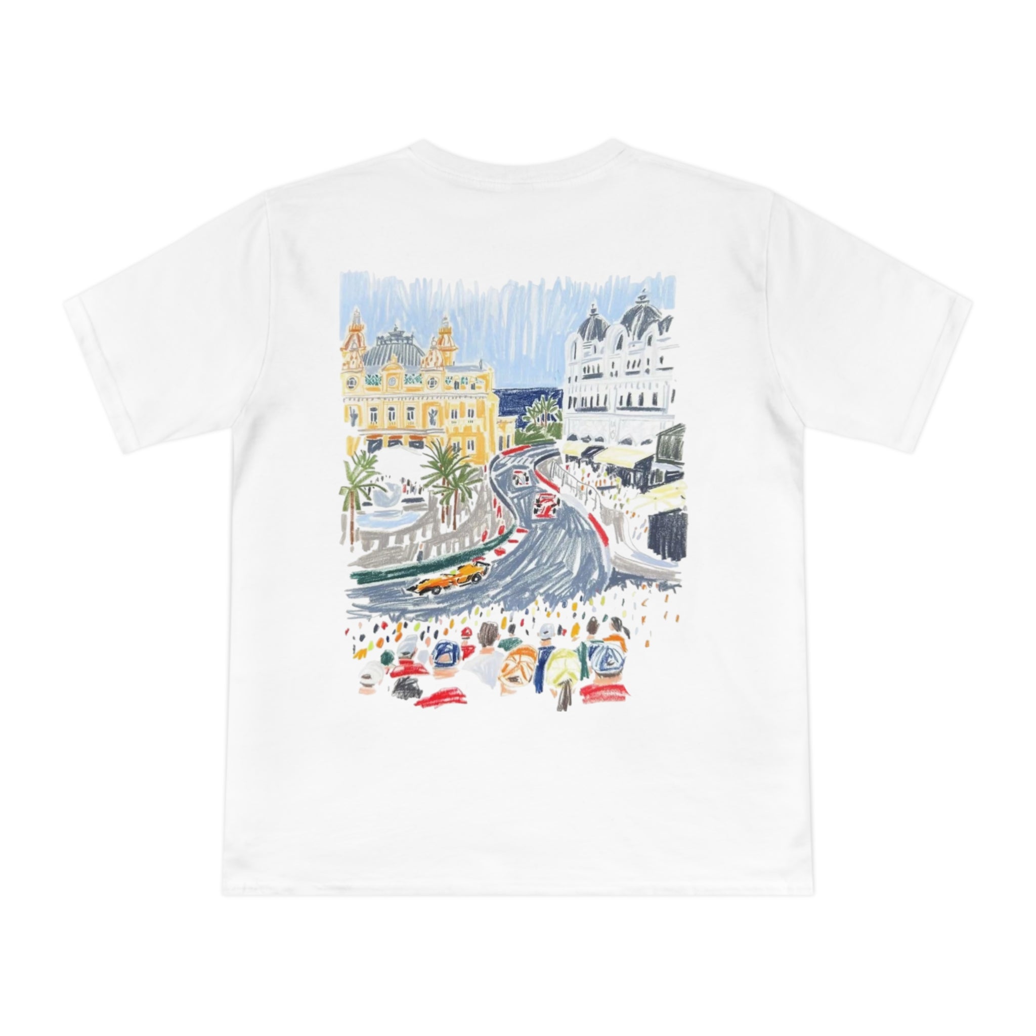 Monaco Grand Prix Scenic T-Shirt — Vintage Race Day Artwork
