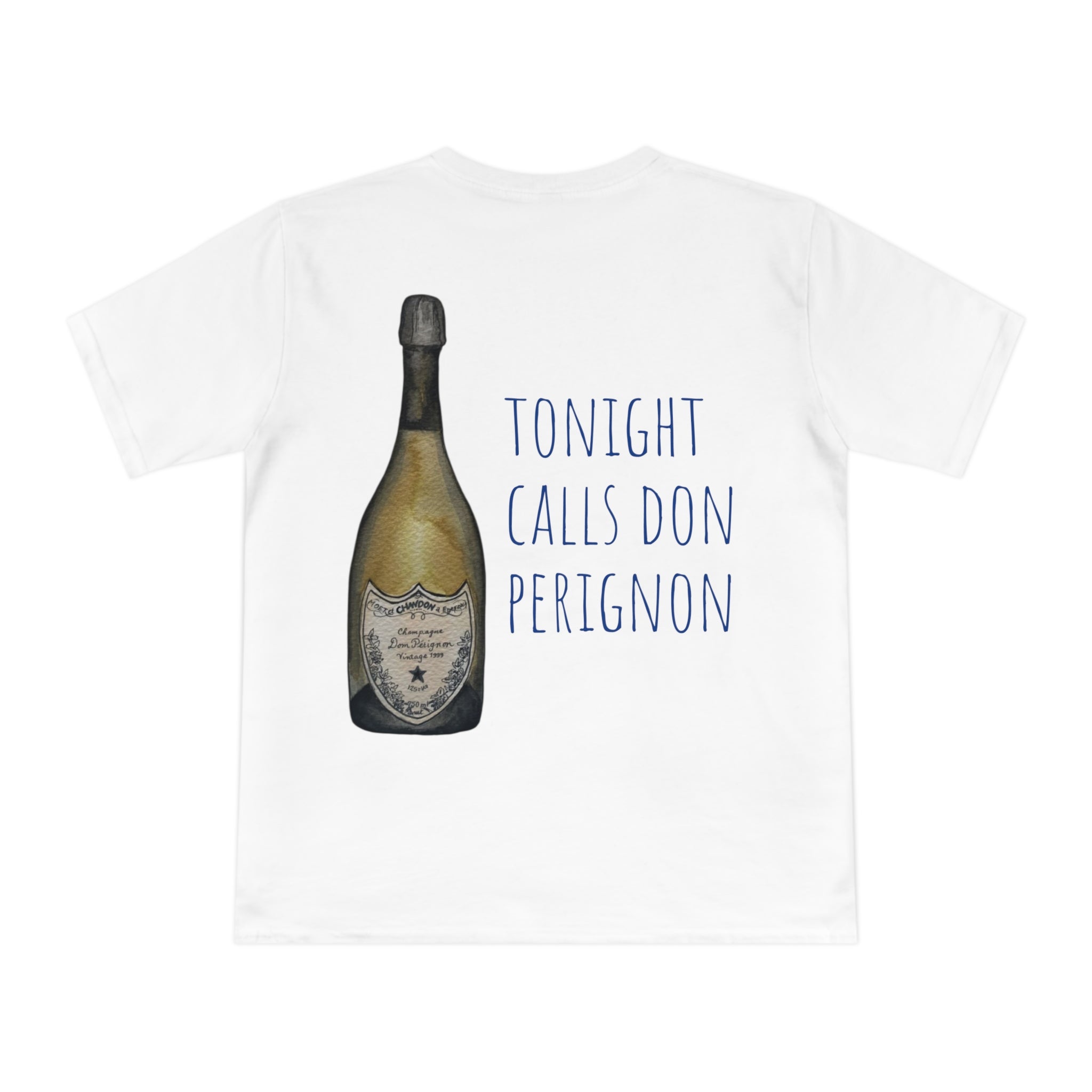 Don Perignon Champagne T-Shirt — "Tonight Calls Don Perignon" Graphic Tee